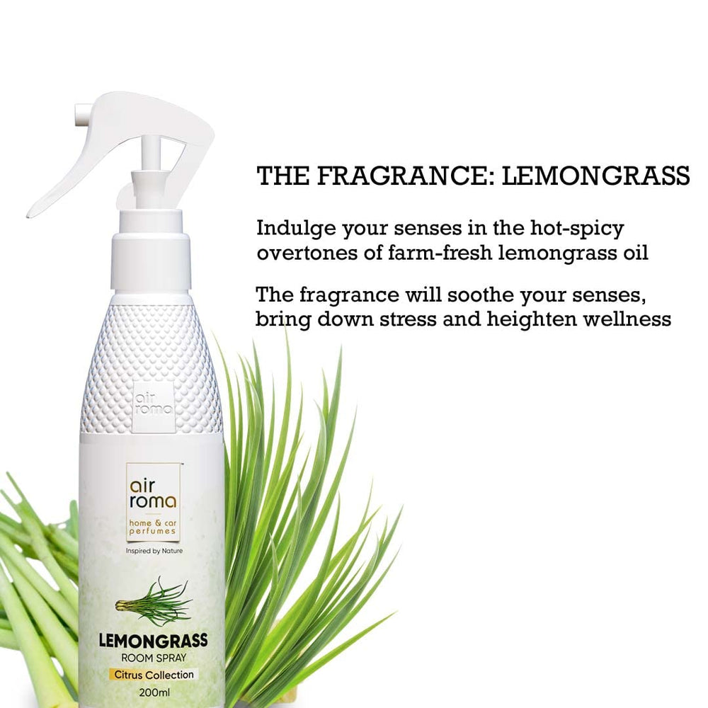リラクゼーショングッズ Air/Aroma Lemongrass Tea Room Spray Amazon.com: Lemongrass Aromatherapy Spray with Natural